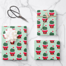 Santa Cactus Christmas