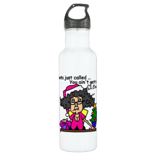 Santa Called Stainless Steel Water Bottle