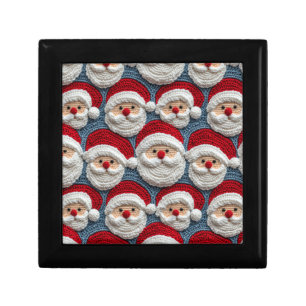 Santa Calus crochet pattern Gift Box