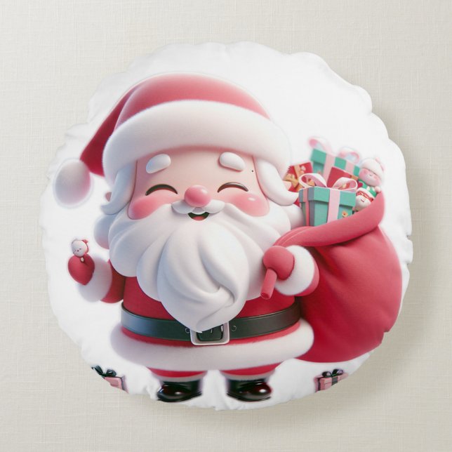 santa calus pillows design (Front)