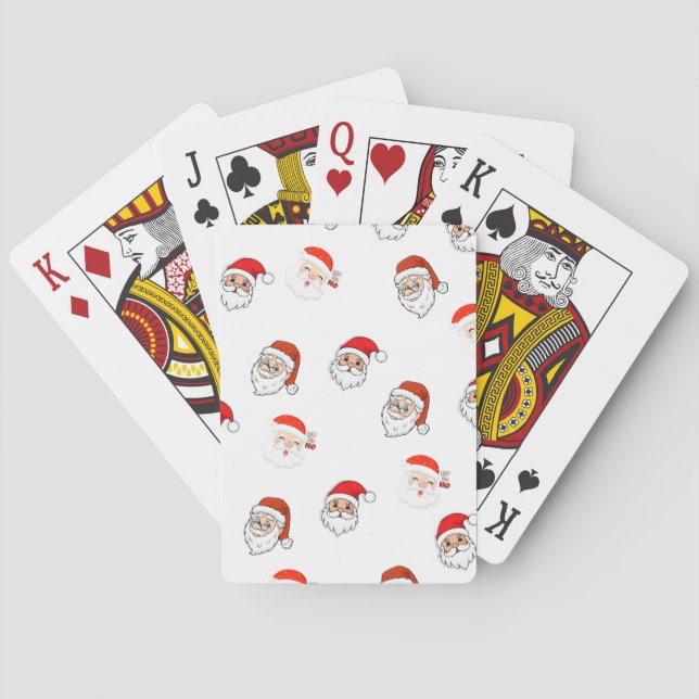 Santa Card Games (Back)