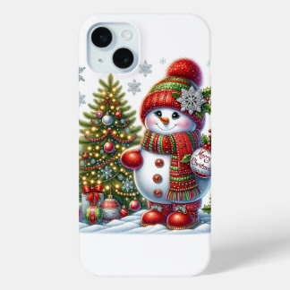 santa iPhone 15 plus case