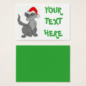 SANTA CAT (Front & Back)