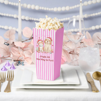 Santa Cat and Dog Friends Favor Boxes