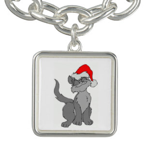 SANTA CAT BRACELET