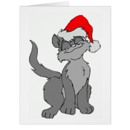 SANTA CAT CARDS (Front)