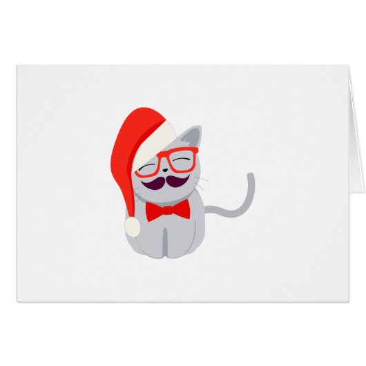 Santa Cat Cards (Front Horizontal)