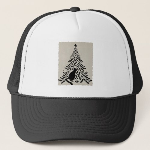 Santa Cat Christmas Gamer T_Shirt Get Your Festiv Trucker Hat