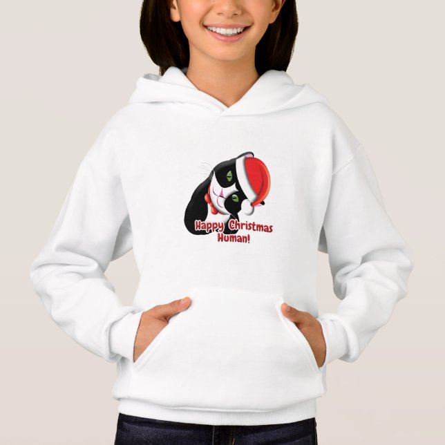 Santa Cat Hoodie (Front)