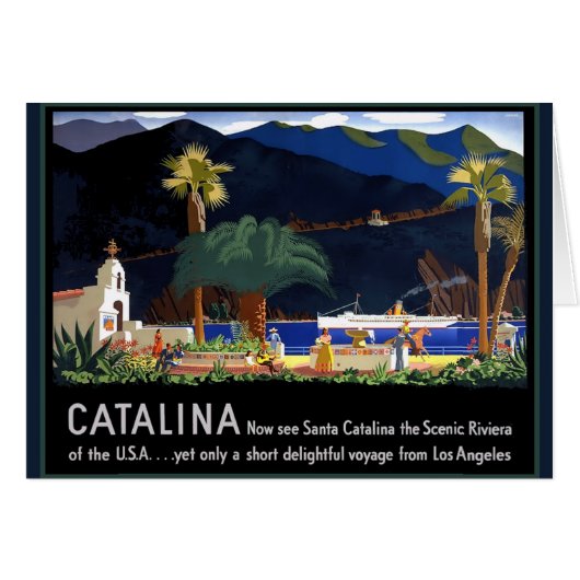 Santa Catalina California (Front Horizontal)
