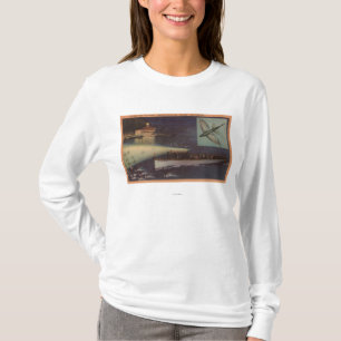 Santa Catalina Island, CA Casino, Flying Fish T-Shirt