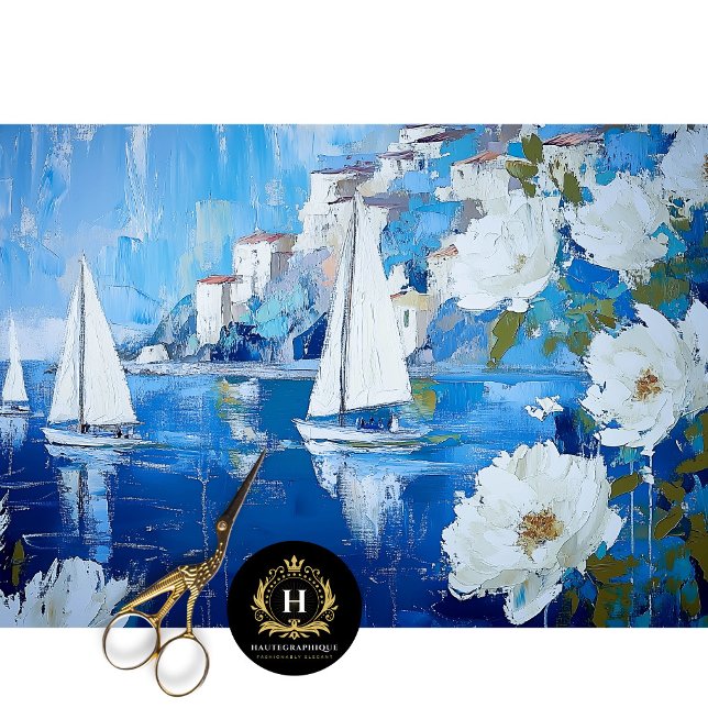 Santa Catalina Island California Decoupage  Tissue Paper (Creator Uploaded)