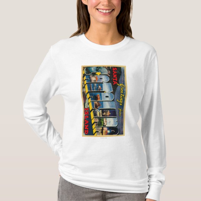 Santa Catalina Island, California T-Shirt (Front)