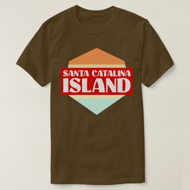 Santa Catalina Island T-Shirt (Design Front)