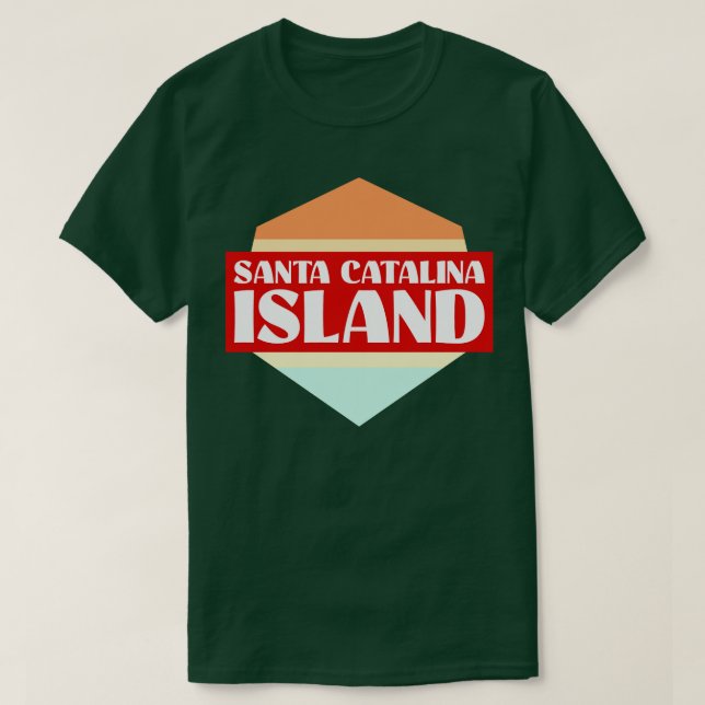 Santa Catalina Island T-Shirt (Design Front)