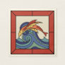 Santa Catalina Island Vintage Flying Fish Tile Napkins