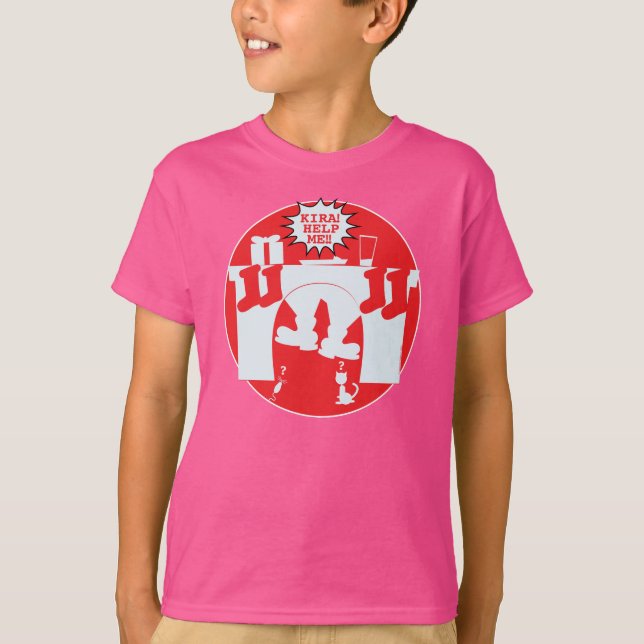 Santa Caught for Kira T-Shirt (Front)