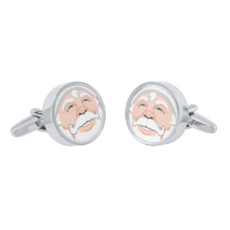 Santa Cause Cufflinks Custom Christmas Cufflinks