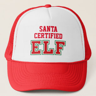 Santa Certified Elf Trucker Hat