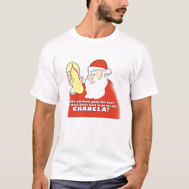Santa Chancla T-Shirt (Front)