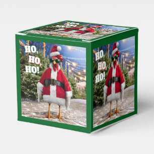 Santa Chicken Favor Boxes