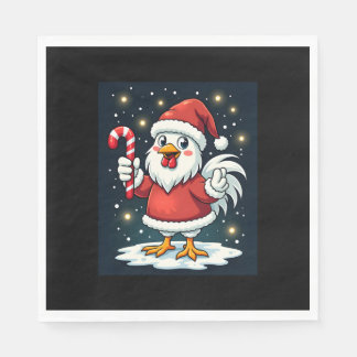 Santa Chicken Joy Napkins