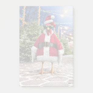 Santa Chicken Post-it Notes