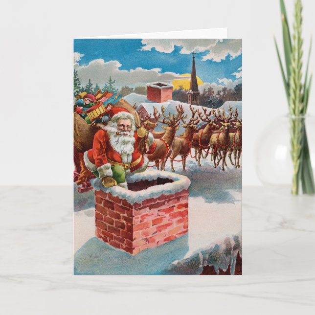 Santa Christmas Card (Front)