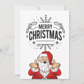Santa Christmas card
