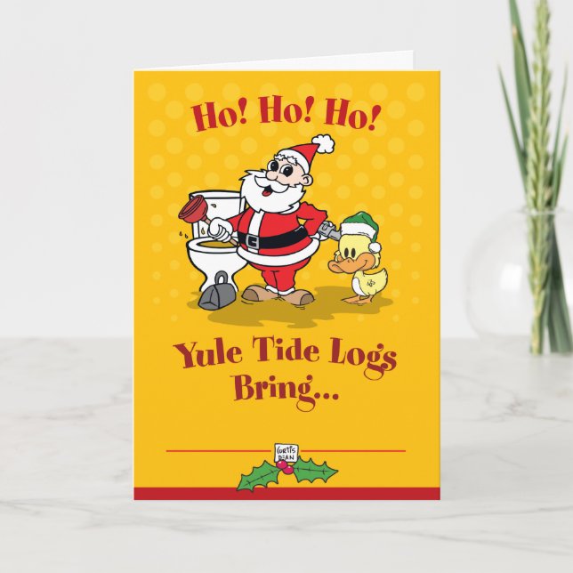 Santa Christmas Card cb108 (Front)