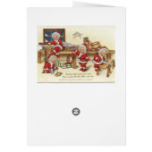 Santa Christmas Cards (Back)