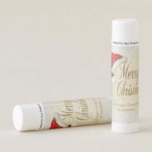 Santa Christmas Lip Balm Advertising Favor Gifts