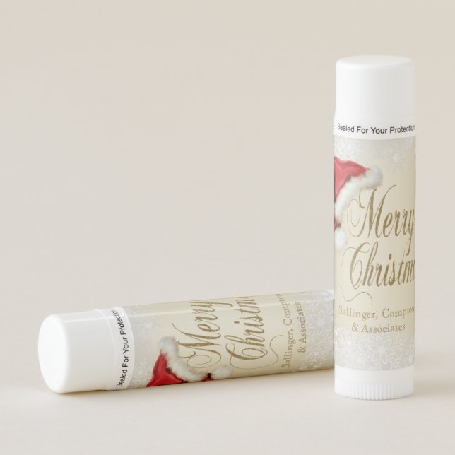 Santa Christmas Lip Balm Advertising Favor Gifts (Front)