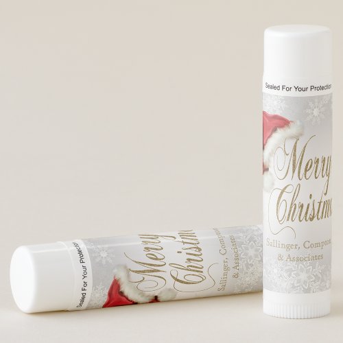 Santa Christmas Lip Balm Favor Gifts