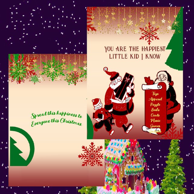 Santa Christmas List Naughty Kid Snowflakes Decor (Santa Christmas List Naughty Kid Snowflakes Decor)