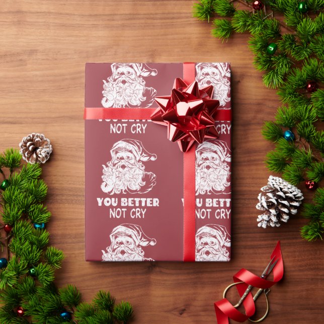 Santa Christmas  Magnet Metal Ornament Wrapping Pa Paper (Holiday Gift)