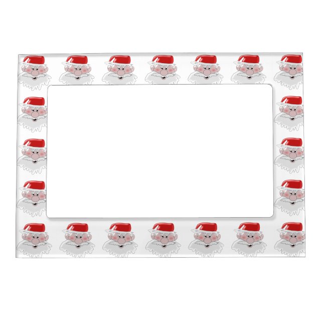 Santa Christmas Magnetic Picture Frame (Front)