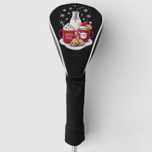 Santa Christmas Milk and Cookies Latte Family Xmas Golf Head Cover
