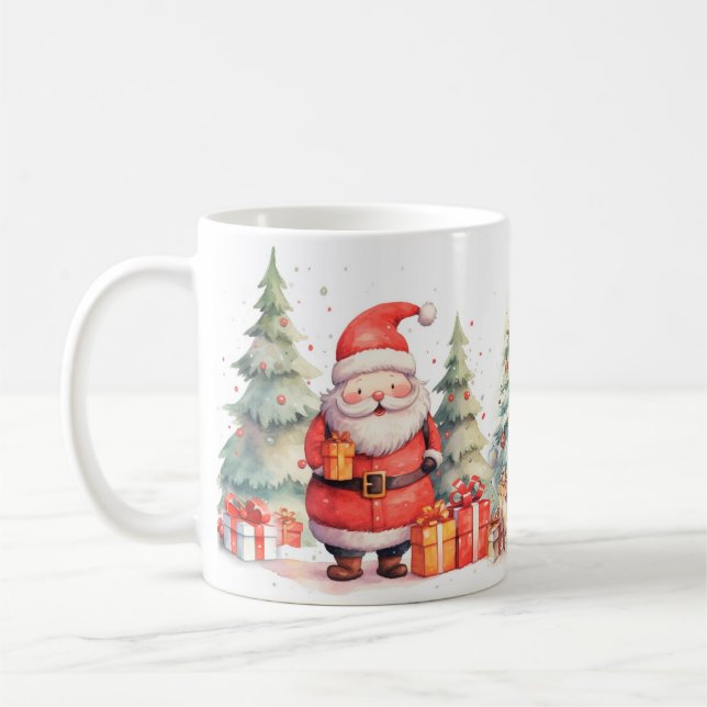 Santa Christmas Mug (Left)