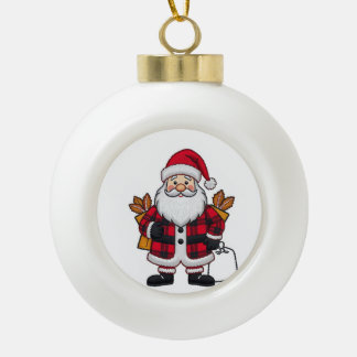Santa Christmas ornament
