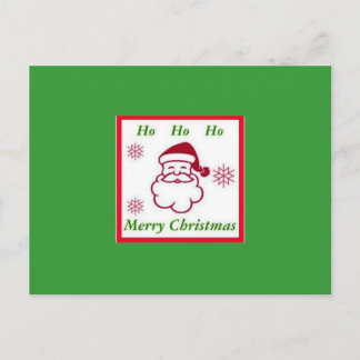 Santa Christmas Postcard