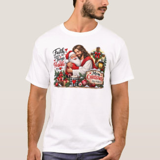 Santa Christmas Shirt | Festive Holiday T-Shirt