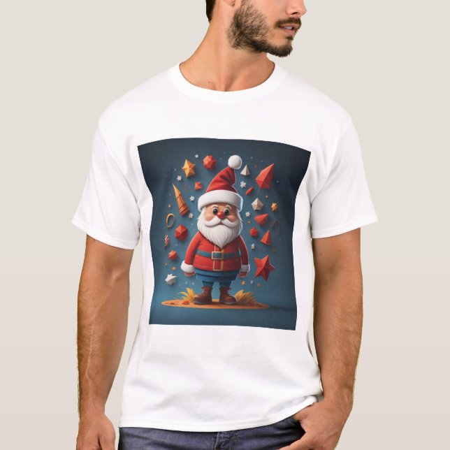 Santa christmas T-Shirt (Front)