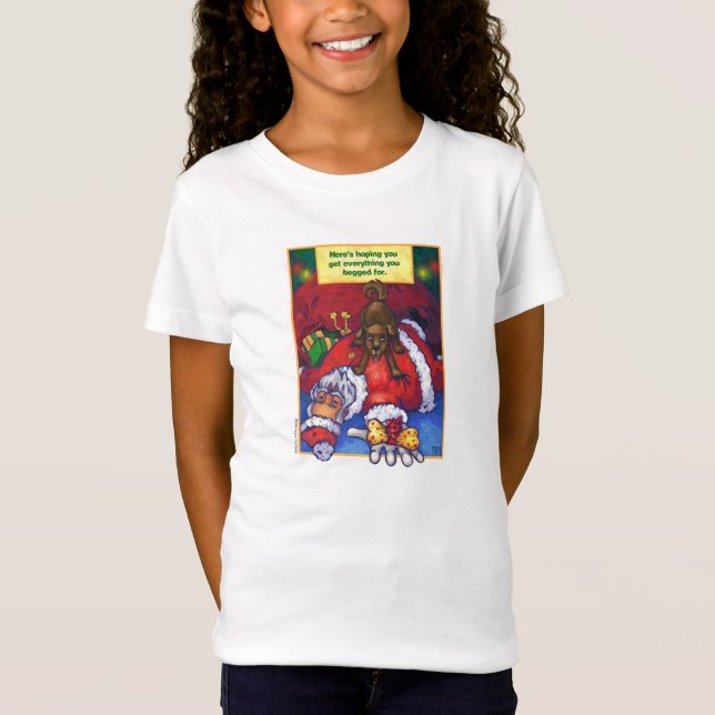 Santa Christmas Wish T-Shirt (Front)