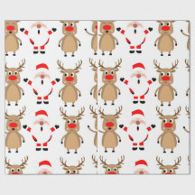 Santa Christmas Wrapping Paper