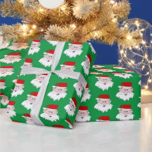 Santa Christmas Wrapping Paper
