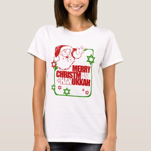 Santa Christmukkah T_Shirt