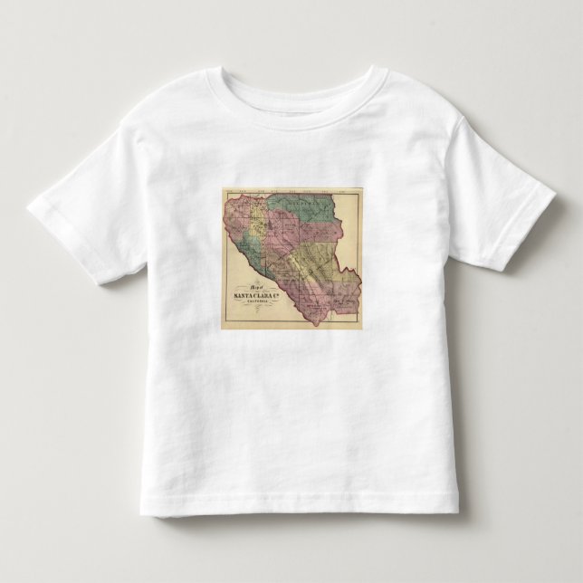 Santa Clara Co Toddler T-shirt (Front)