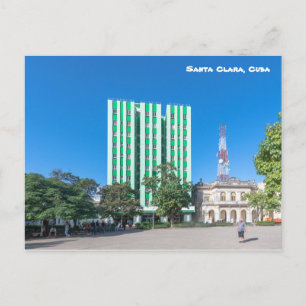 Santa Clara Leoncio Vidal Park, Cuba Postcard