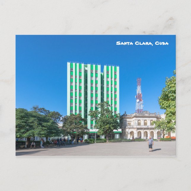 Santa Clara Leoncio Vidal Park, Cuba Postcard (Front)